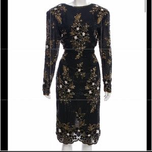 Naeem Khan embellished midi dress